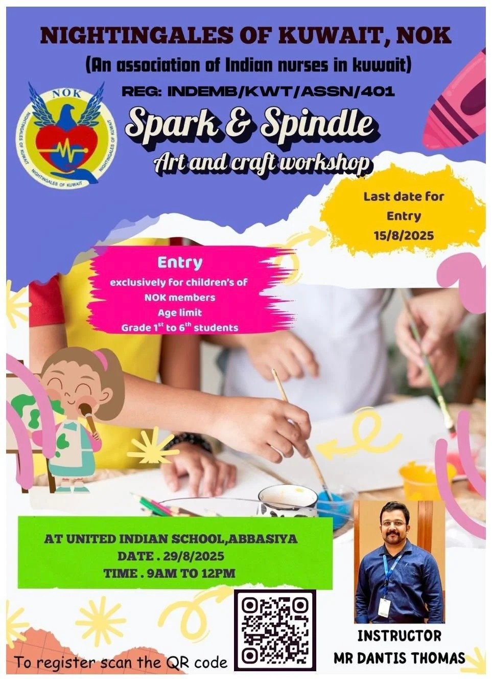 Spark-a-Spindle Art and Craft Workshop